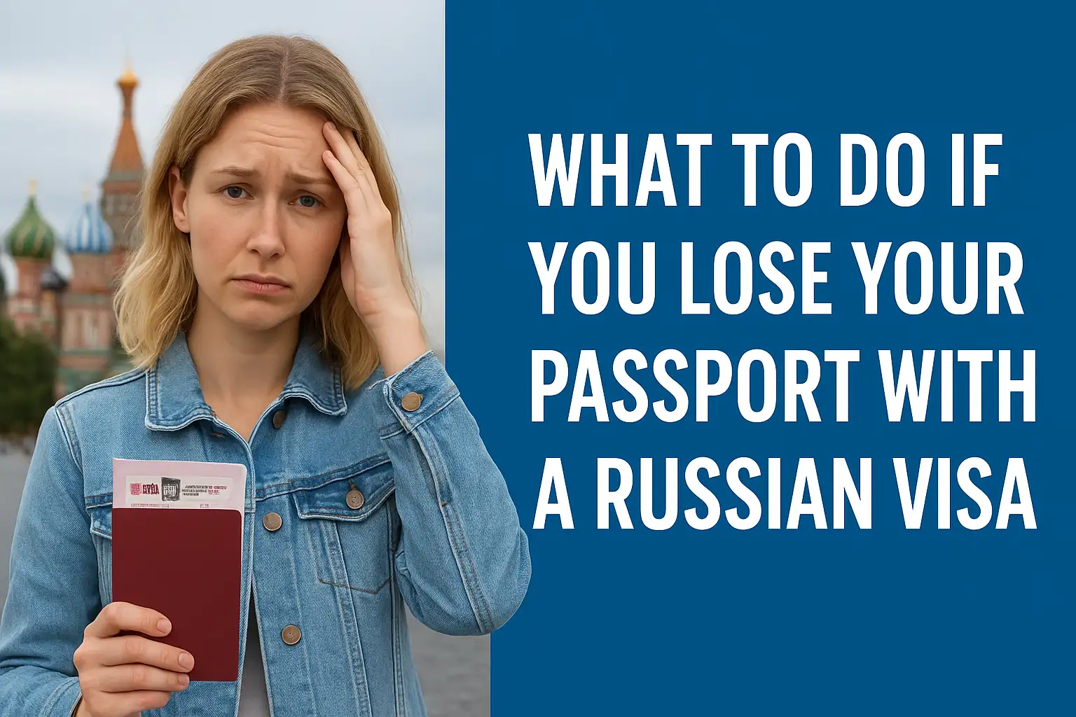 What to Do If You Lose Your Passport with a Russian Visa